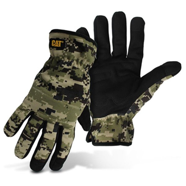 Cat Gloves & Safety Products Mens Digital Camo Back Glove Medium 256211